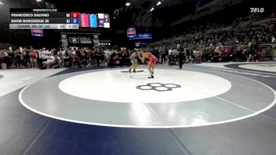 190 lbs Champ. Rd Of 128 - Francesco Salvino, OH vs David Borodziuk Jr, NJ