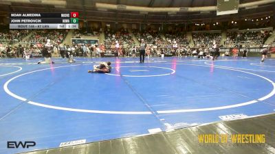 67 lbs Quarterfinal - Noah Almedina, Mat Assassins vs John Petrovcik, NBWA