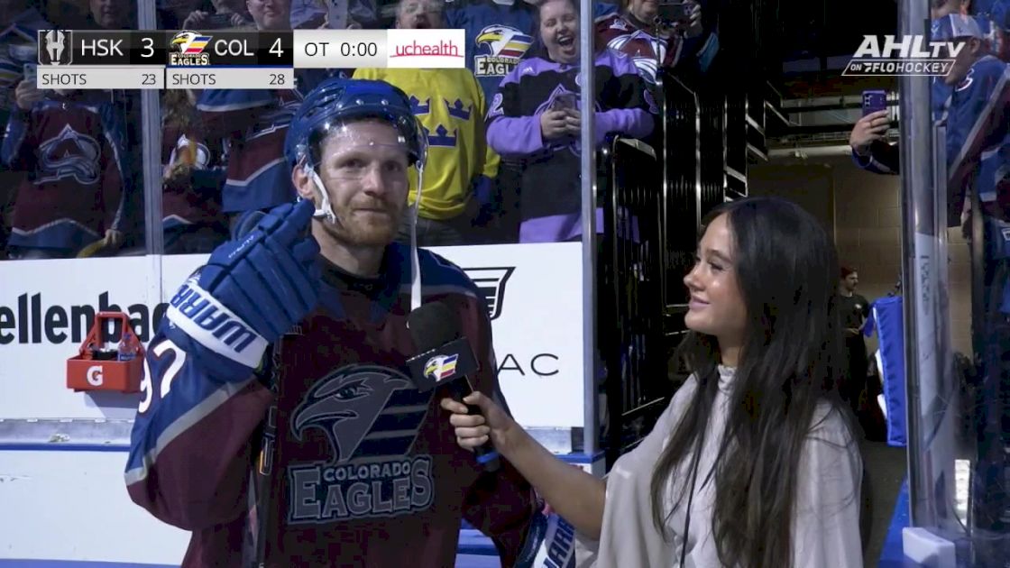 WATCH: Gabriel Landeskog Named First Star After Two Points