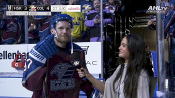 WATCH: Gabriel Landeskog Named First Star After Two Points In Colorado Win