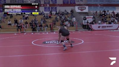 131 lbs Cons. Semi - Brooke Cicierski, Eastern Oregon University vs Anna Rodriguez, Eastern Oregon University