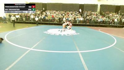 116 lbs Round Of 16 - Princessstorm Woody, Trenton Youth Wrestling vs May Brownstein, Northern Delaware Wrestling Academy