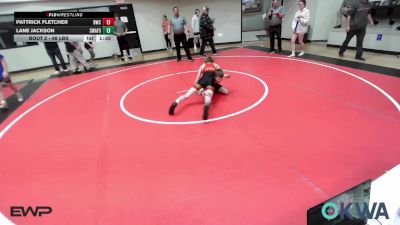 98 lbs Rr Rnd 1 - Pattrick Fletcher, Brushy Wrestling Club vs Lane Jackson, Spartan Wrestling Fort Smith