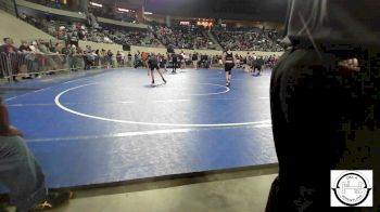 76 lbs Round Of 16 - Irijah Obrero-Zablan, Mustang Middle School vs Keb Deppen, Prodigy Elite Wrestling