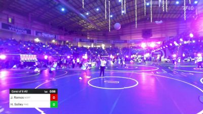 130 lbs Consi Of 8 #2 - Jennalie Ramos, Northeast Colorado Sirens vs Harmony Solley, Pikes Peak Warriors