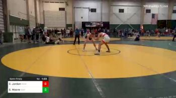 182 lbs Semifinal - Cael Jordan, Unnattached vs Sam Moore, Central City Jr. Wrestling