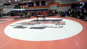 157 lbs Cons. Round 2 - Daniel Gunlogson, University Of Chicago vs Hayden Rofkahr, Ozarks