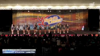 Legendary Athletics - Ambition [2025 L3 Junior - D2 Day 1] 2025 Spirit Cheer Dance Grand Nationals & Cheer Nationals