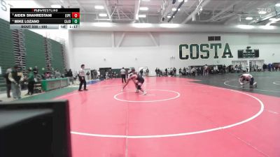 190 lbs Quarterfinal - Aiden Shahrestani, Esperanza vs Mike Lozano, Sonora