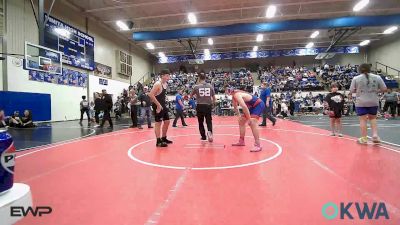 170 lbs Rr Rnd 2 - Wyatt Anderson, Vinita Kids Wrestling vs Griffin Flores, Hornet Wrestling
