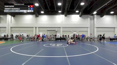 144 lbs Cons. Round 2 - Evan Gates, SC vs Emmett Mazukelli, IL