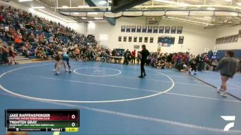 145 lbs Semifinal - Jake Raffensperger, Eastside United Wrestling Club vs Trenten Gray, Moorcroft Mat Masters Wrestling Club