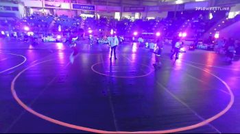 123 lbs 5th Place - Kaden Kowalek, Golden Eagles WC vs Race Scalici, Aggression