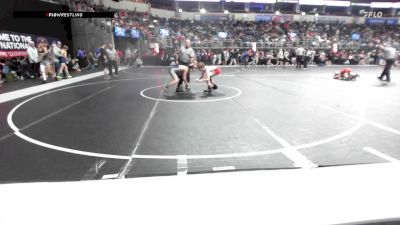 110 lbs Round Of 16 - Owen Lehman, Marksmen Wrestling Club vs Roco Johnston, Titan Wrestling