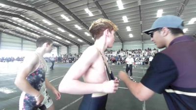 123 lbs 5th Place - Ethan Mcclaskey, New Mexico Outlawz vs Larry Duran, Belen Jr Wrestling