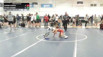 65 lbs Consi Of 8 #1 - Cooper Corona, IL vs Zayden Cromer, KY