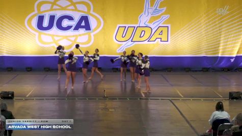 Arvada West High School [2025 Junior Varsity - Pom Day 1] 2025 UCA & UDA Mile High Regional