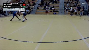 125 lbs Cons. Round 2 - Jake Lowitzki, UW-Eau Claire vs Truth Vesey, Harper CC