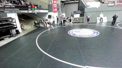 144 lbs Cons. Rd Of 32 - Nicholas Sterle, Brigade Wrestling Club vs James York, Silverback Wrestling Club
