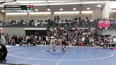 132 lbs Final - Jude Grammatico, Fairfield Warde vs Zaphyr Musshorn, Xavier