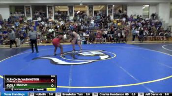 222 lbs Champ. Round 1 - Alphonsa Washington, Stanhope Elmore vs Jake Streeton, St James
