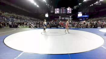 144 lbs Rnd Of 32 - Skylar Little Soldier, Minnesota vs Emma Stice, Nebraska
