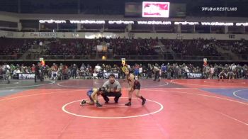 78 lbs Round Of 16 - Paige Trujillo, Espanola Junior Wrestling vs Kasen Stringfellow, Rio Rancho Jr Wrestling