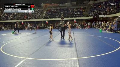 70 lbs Round 3 - Talia Englert, Viking Wrestling Club vs Eleanor Frandsen, St. Croix Falls
