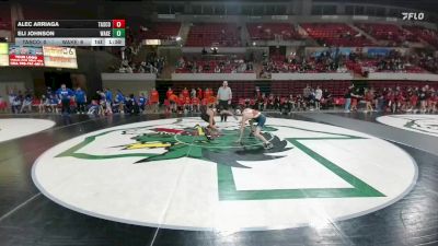 120 lbs Round 2 - Quarters & 1st Wb (16 Team) - Eli Johnson, Frisco Wakeland vs Alec Arriaga, Amarillo Tascosa