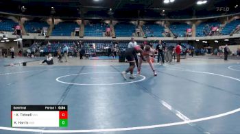 182 lbs Semifinal - Kaden Tidwell, Vandalia vs Keyshaun Harris, Springfield