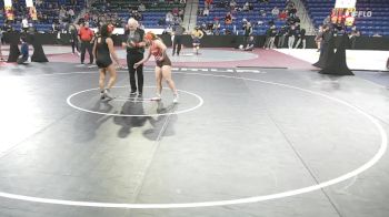 152 lbs Consolation - Ellie Gagnon, Noble vs Danielle Chapman, Marshwood