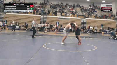 285 lbs Consi Of 16 #2 - Evan Grazzini, Bellarmine vs Carson Neely, Clarion