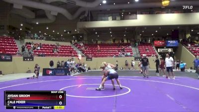 150 lbs Cons. Round 1 - Aydan Groom, IA vs Cale Mixer, IL