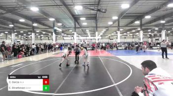 69 lbs 5th Place - Cree Garza, Inland Northwest Training Center vs Evan Strathman, Mantanona TC