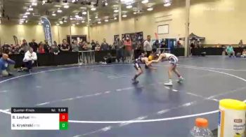 75 lbs Quarterfinal - Brady Layhue, Trinity vs Shay Krysinski, Steel Valley