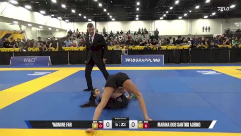 Marina Dos Santos Albino vs Yasmine Far 2025 World IBJJF Jiu-Jitsu No-Gi Championship