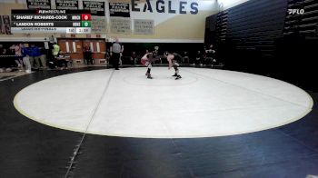 165 lbs Quarterfinal - Sharief Richards-Cook, Manchester vs Landon Roberts, New Britain