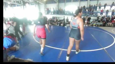 191 kg Quarterfinal - Zahra Shatavy, Indio vs Isabella Urias, Woodlake Tigers