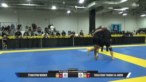 Thealfegar Thaban I Al-Jaberi vs Ethan Ryan Wagner 2026 Pan IBJJF Jiu-Jitsu No-Gi Championship