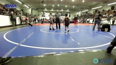 105 lbs Rr Rnd 2 - Koree Vigue, Honey Badgers Wrestling Club vs Dax Culie, Wagoner Takedown Club