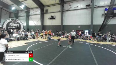 52 lbs 5th Place - Lucas Gonzalez, Scrap Yard Garage vs True Liam Valles Cormier, Team Aggression