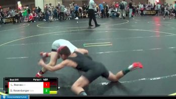 80/90 Round 3 - Lucas Reeves, Steel Valley Renegades vs Dallas Rosenbarger, Contenders Wrestling Academy