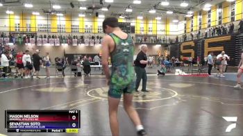 145 lbs Cons. Round 3 - Mason Nelson, Immortal Athletics WC vs Sevastian Soto, Grand View Wrestling Club
