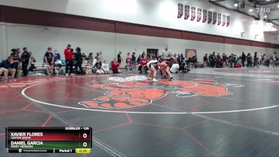 126 lbs Semifinal - Xavier Flores, Center Grove vs Daniel Garcia, Perry Meridian