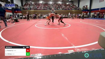 100 lbs Rr Rnd 2 - Jonah Roberts, HURRICANE WRESTLING ACADEMY vs Asher Stites, Cowboy Wrestling Club