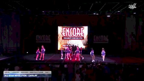 All-Star Revolution - CAVALRY [2025 L1 Junior - Novice - Restrictions Day 1] 2025 Encore Grand Nationals