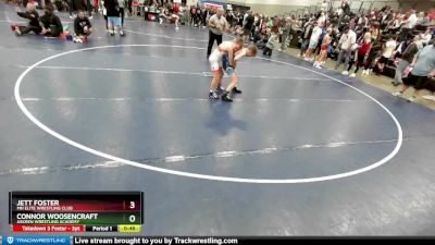 80 lbs Quarterfinal - Jett Foster, MN Elite Wrestling Club vs Connor Woosencraft, Askren Wrestling Academy