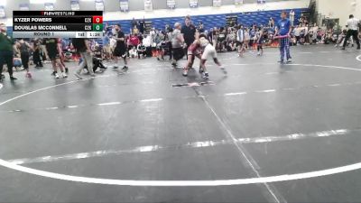 80 lbs Round 1 - Douglas McConnell, C2X vs Kyzer Powers, C2X