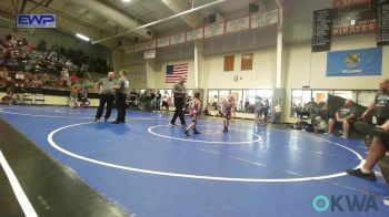 46 lbs Consi Of 8 #2 - Maverick Schadegg, Skiatook Youth Wrestling vs Easton Heredia, Skiatook Youth Wrestling