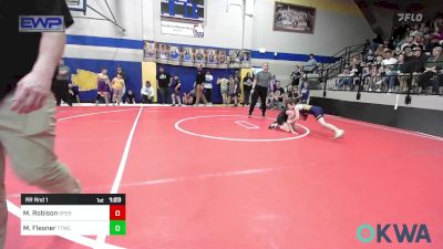 70 lbs Rr Rnd 1 - Michael Robison, Sperry Wrestling Club vs Myles Flesner, Team Tulsa Wrestling Club